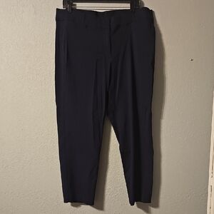 Lane Bryant Women's Dark Blue Straight Leg Pants